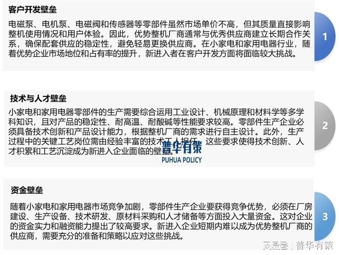 部件产品不断升级以满足家电需求尊龙凯时app平台家用电器零(图6)